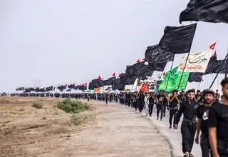 حضور پرشور دهه هشتادی‌ها در پیاده‌روی اربعین