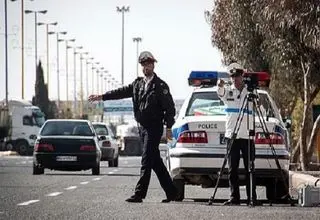 راننده خطرساز، با سلاح سرد دستگیر شد