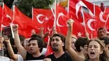 تظاهرات گسترده علیه اردوغان 