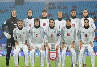 تیم ملی زنان چهارشنبه در ایران