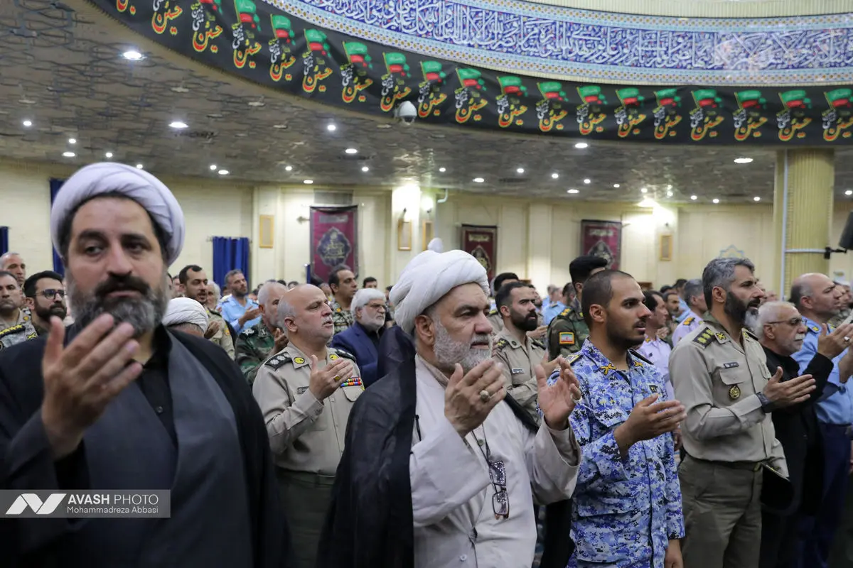 مراسم گرامیداشت شهدای اقتدار ارتش