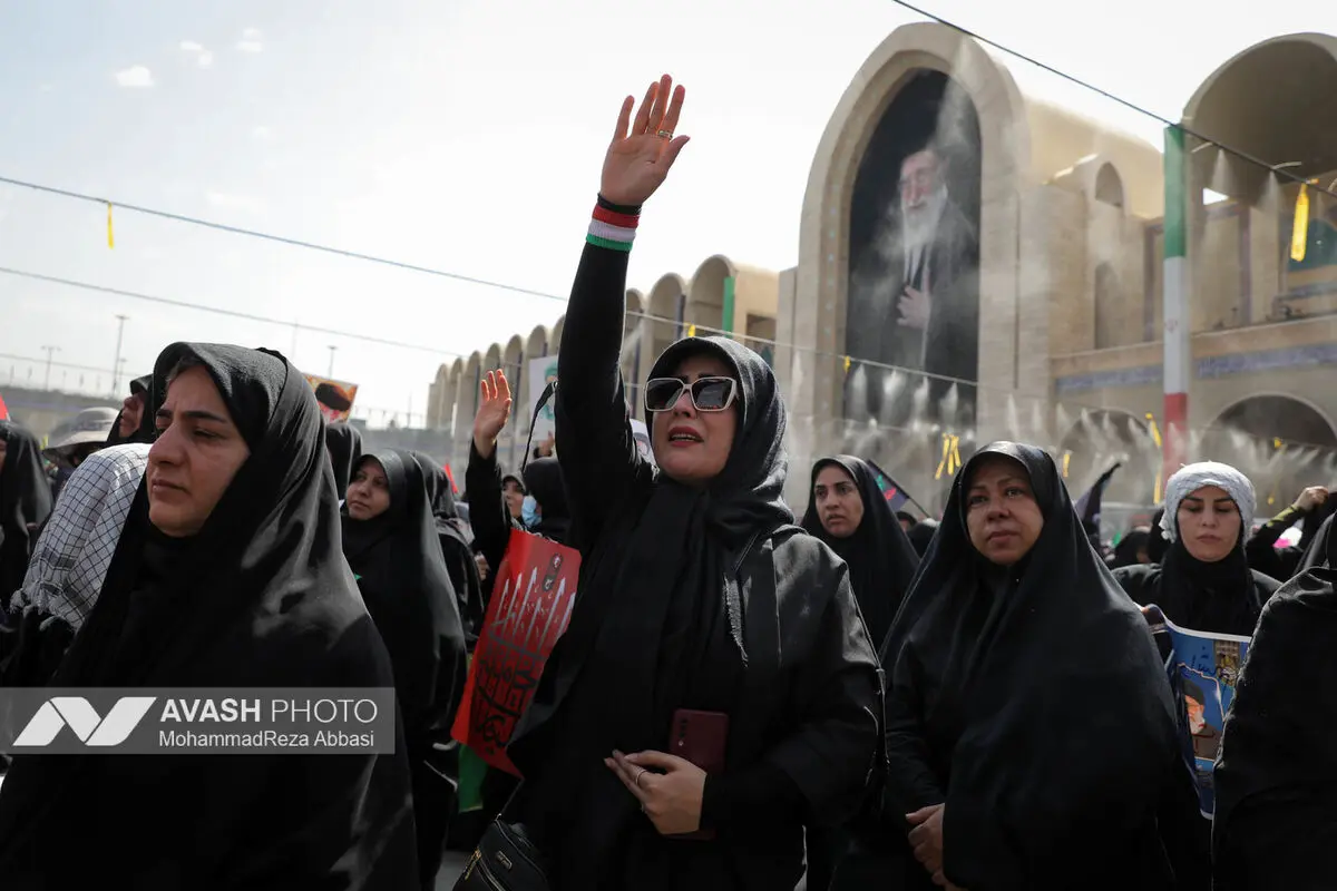 مراسم وداع با رهبر شهید انقلاب
