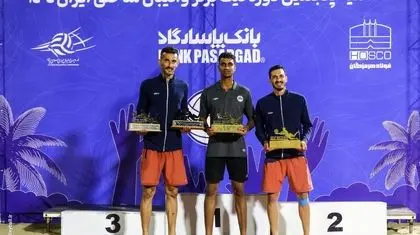 پیکان بندر دیر دوباره بر بام والیبال ساحلی ایران