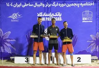 پیکان بندر دیر دوباره بر بام والیبال ساحلی ایران