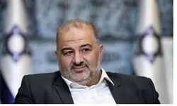 منصور عباس: هدف ما کنار زدن نتانیاهو برای چهار سال است