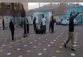 شهادت یک دانش آموز در آبیک