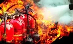 مرگ دلخراش یک کارگر بر اثر انفجار تانکر سوخت