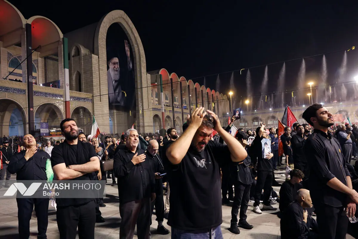 شب دوم مراسم وداع با رهبر شهید انقلاب