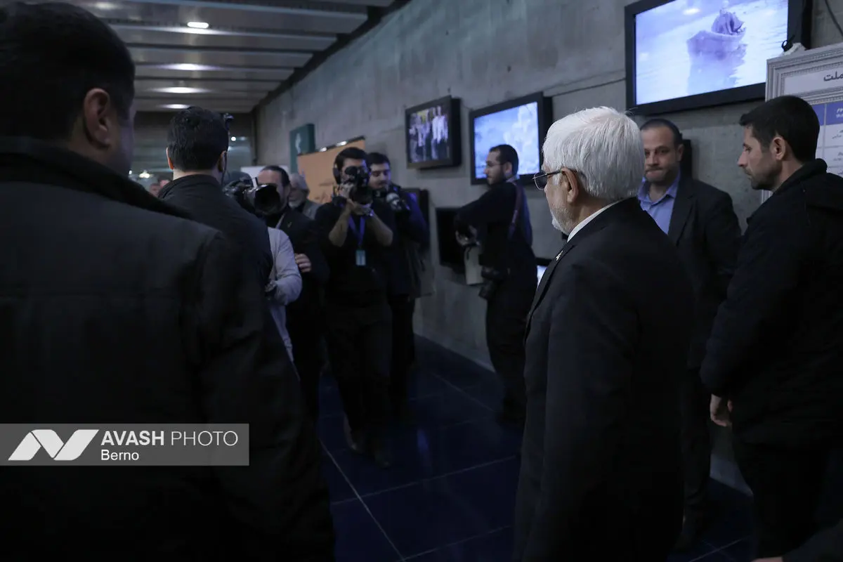 حضور محمدرضا عارف، معاون اول رئیس جمهور در پردیس سینمایی ملت