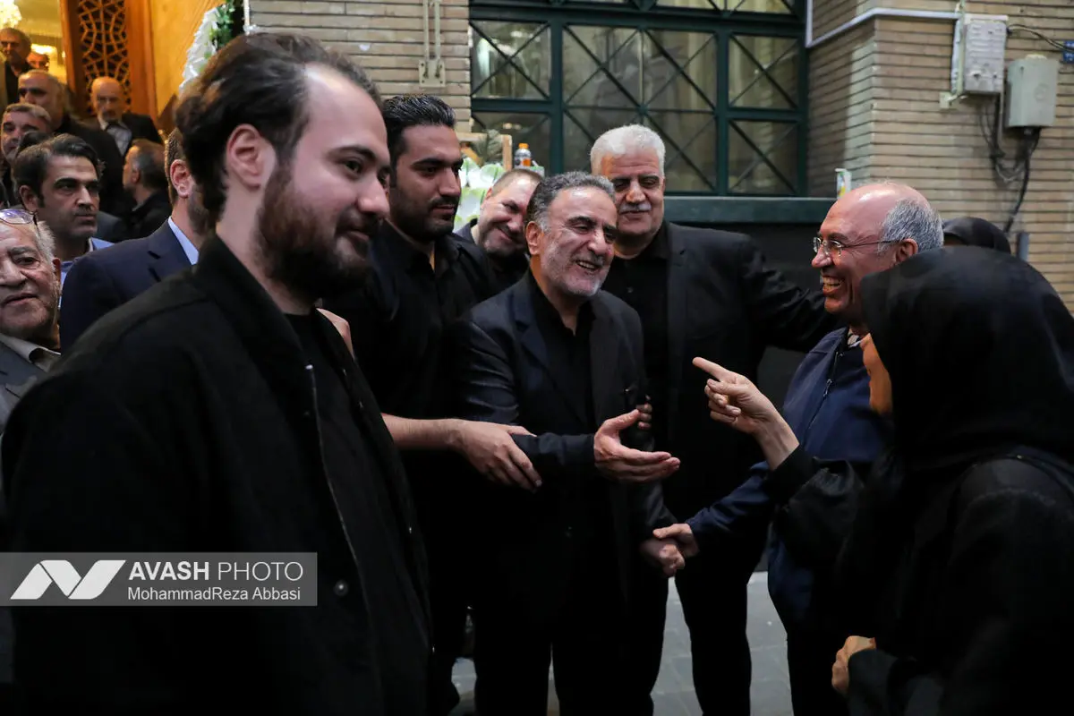 مراسم ترحیم سیدمحمد تاج‌زاده