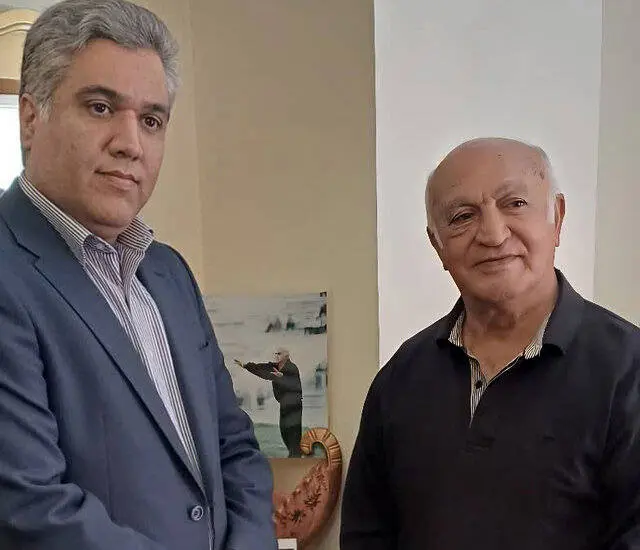 دیدار واحدی با سرمربی اسبق تیم ملی فوتبال