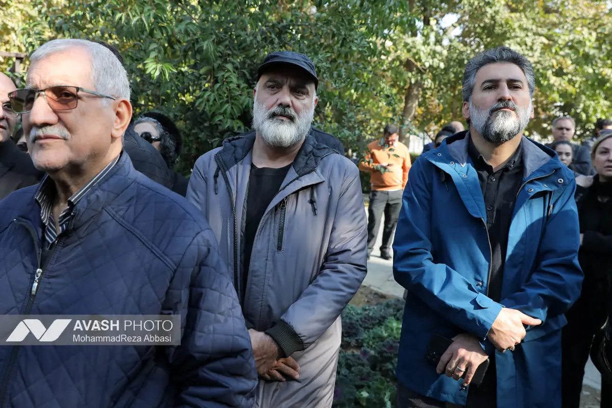 مراسم تشییع پیکر هادی مرزبان