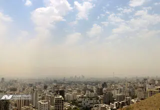 شاخص کیفیت هوای تهران امروز شنبه 4 بهمن 1404