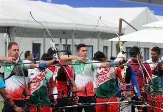 ۳ زن و ۳ مرد در تیم ملی کامپوند ایران در یونیورسیاد