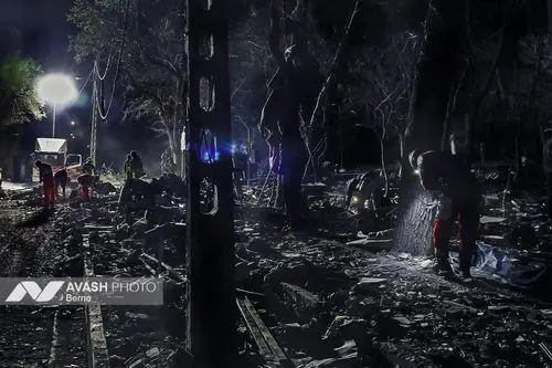 حملات آمریکا و رژیم صهیونیستی به منازل مسکونی در تهران - ۲۷ اسفند