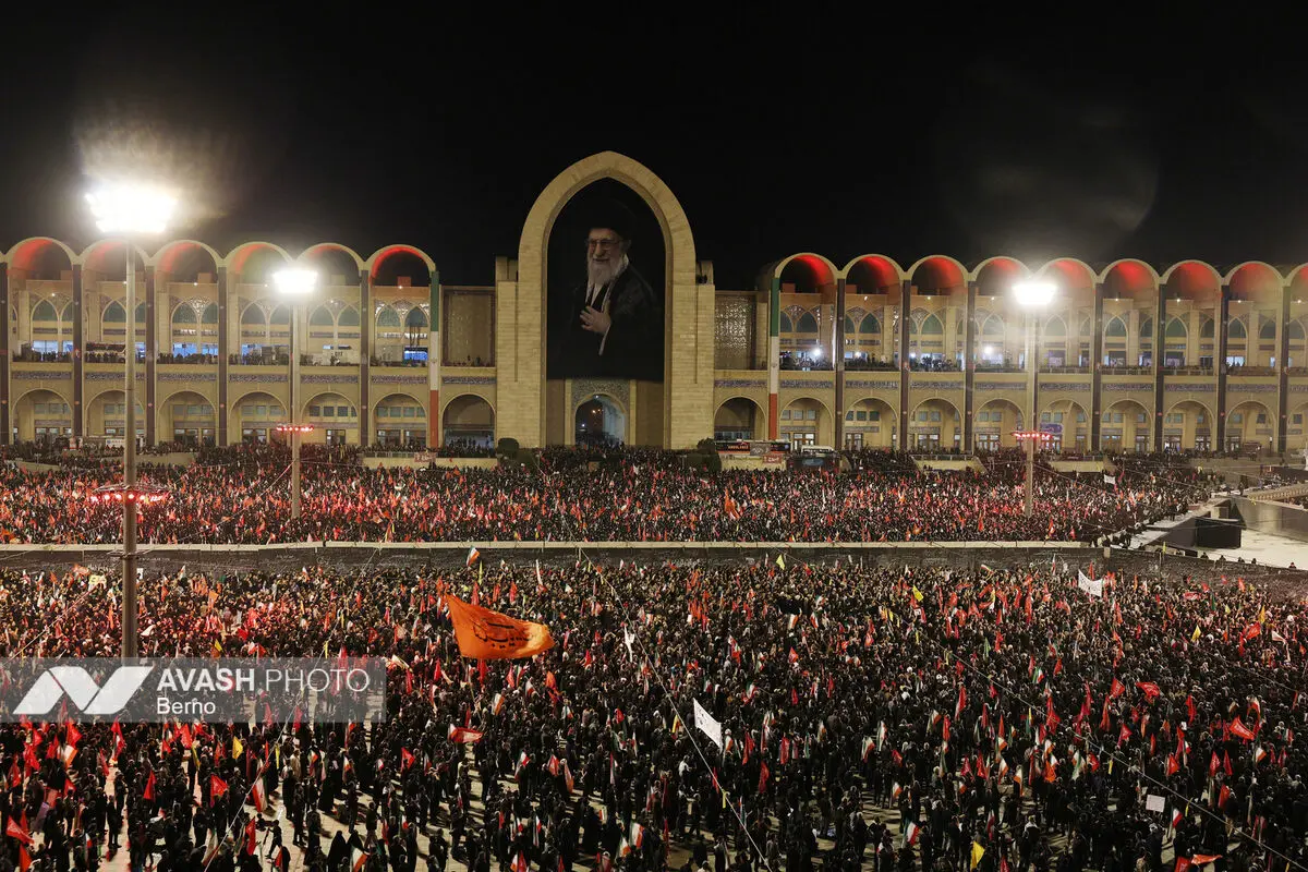شب دوم مراسم وداع با رهبر شهید انقلاب