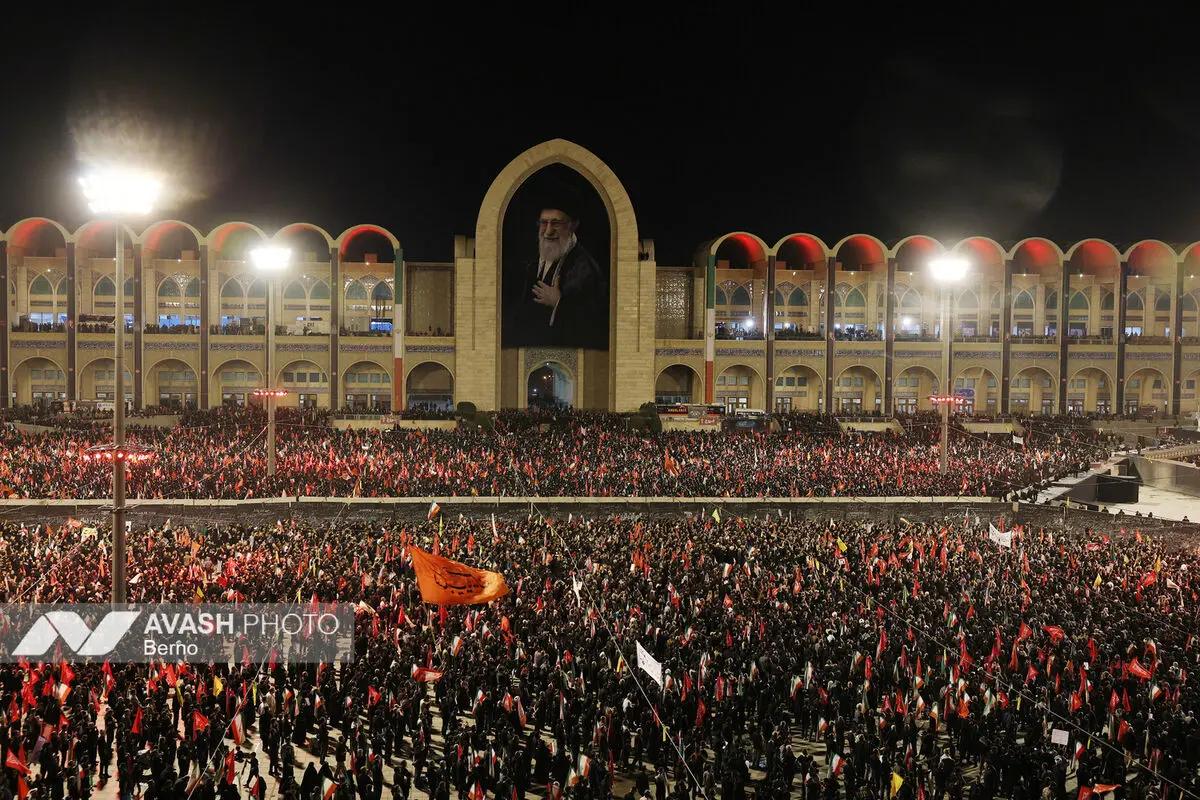 شب دوم مراسم وداع با رهبر شهید انقلاب