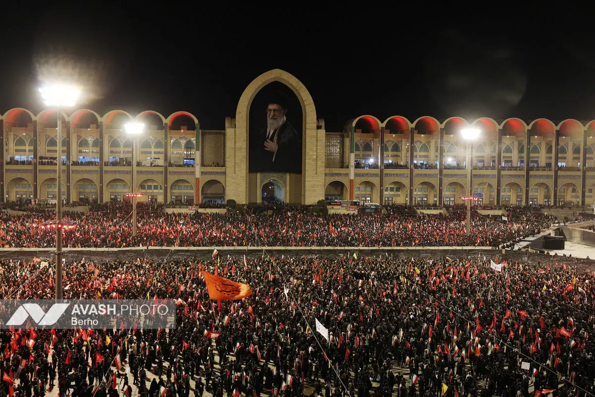 شب دوم مراسم وداع با رهبر شهید انقلاب
