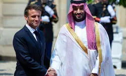 گفت‌وگوی تلفنی بن سلمان و مکرون درباره تحولات منطقه
