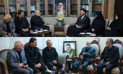 پزشکیان با خانواده شهید خطیب و امیر موسوی دیدار کرد
