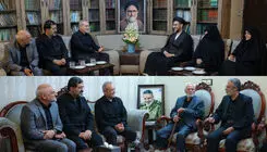 پزشکیان با خانواده شهید خطیب و امیر موسوی دیدار کرد