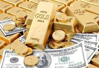 کاهش  قیمت جهانی طلا در معاملات دوشنبه