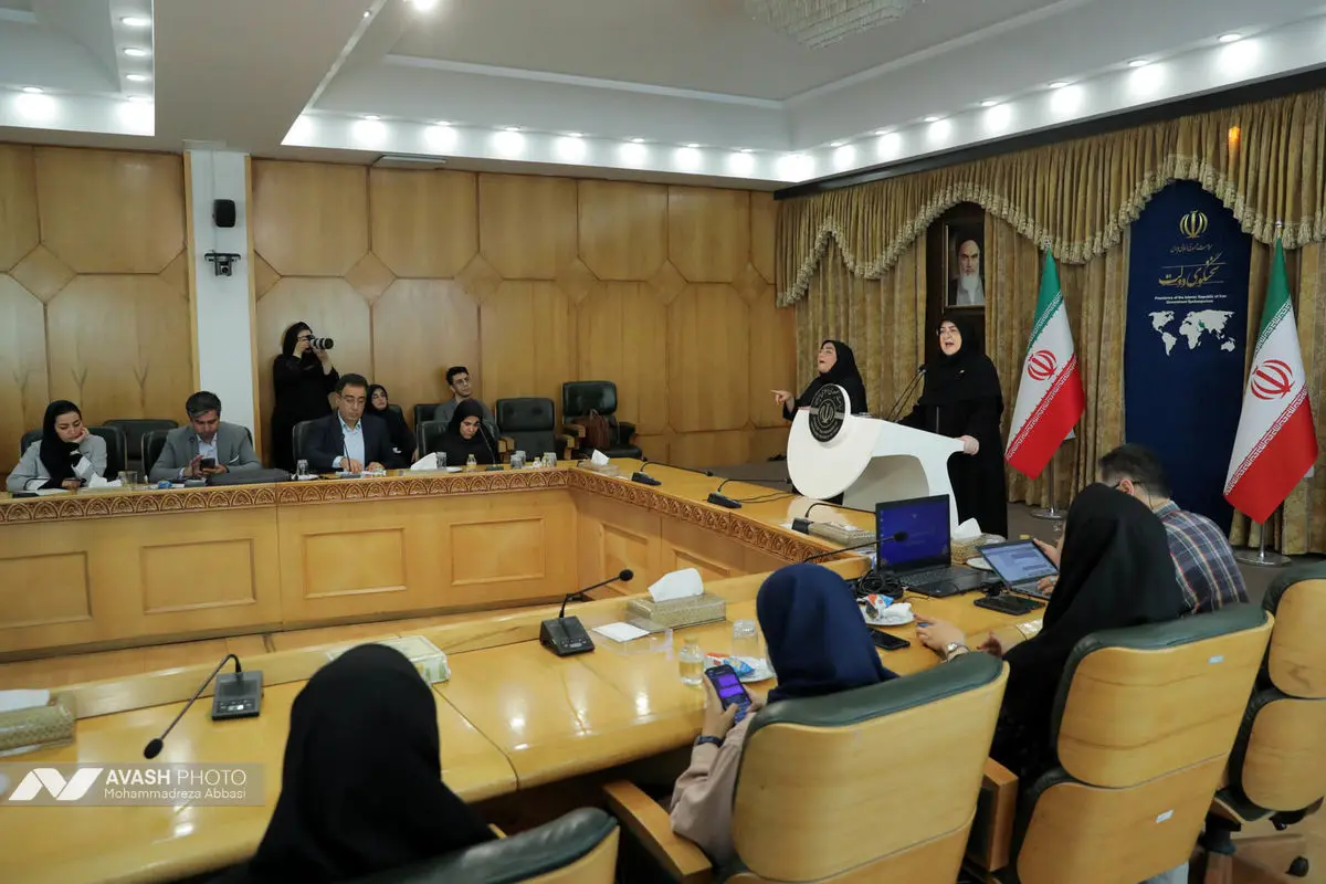 نشست خبری سخنگوی دولت