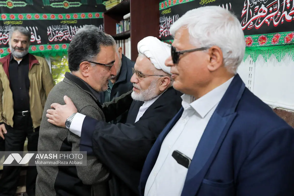 مراسم تشییع سید محمد تاج زاده