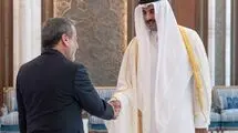 وزیر امور خارجه با امیر قطر دیدار کرد