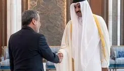 وزیر امور خارجه با امیر قطر دیدار کرد