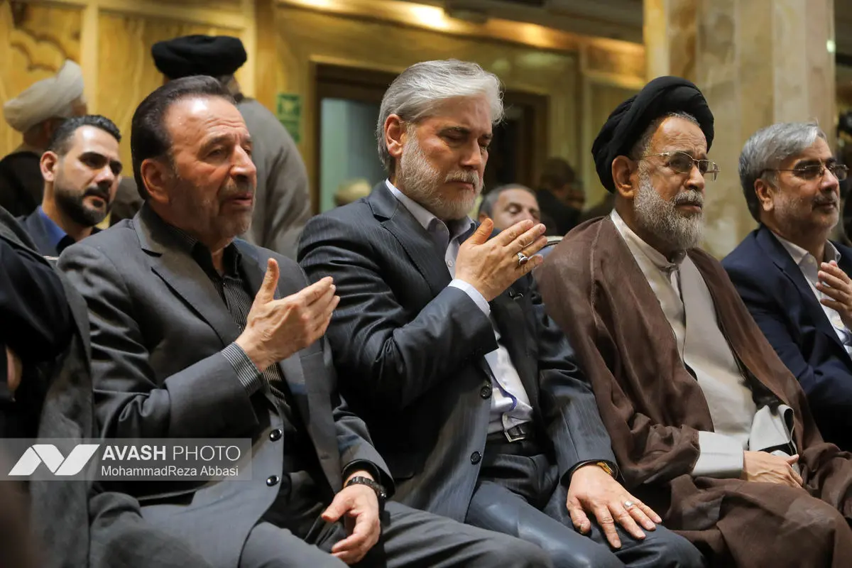 مراسم گرامیداشت شهید علی لاریجانی و فرزندش شهید مرتضی لاریجانی