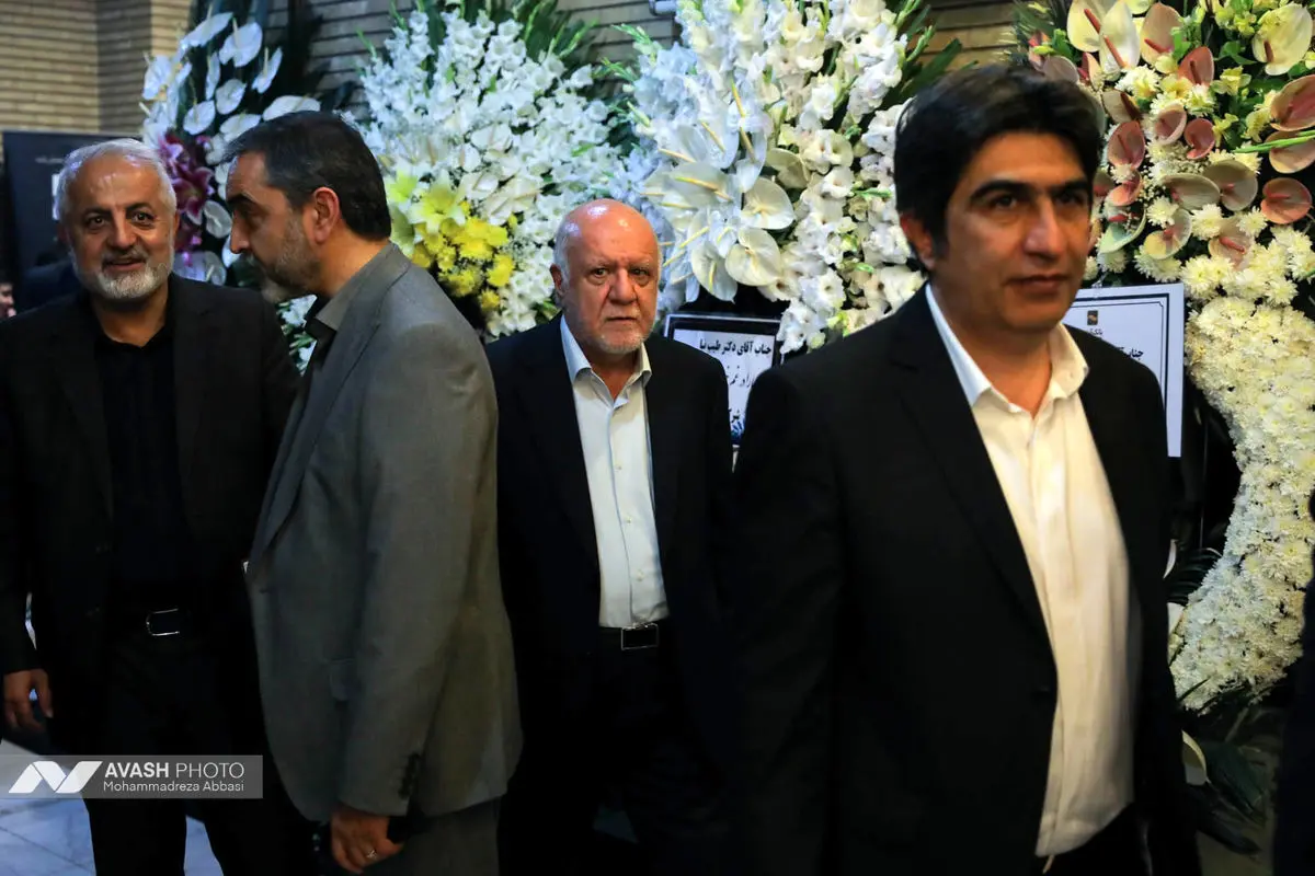 مراسم یادبود حسین طیب‌نیا