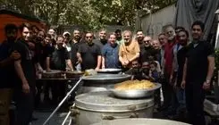 ابراز ارادت قلبی هنرمندان به ساحت سیدوسالار شهیدان/عمارت نوفل‌لوشاتو سیاه‌پوش اربعین حسینی