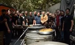 ابراز ارادت قلبی هنرمندان به ساحت سیدوسالار شهیدان/عمارت نوفل‌لوشاتو سیاه‌پوش اربعین حسینی