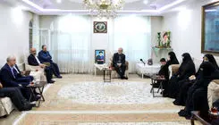 دیدار مسعود پزشکیان با خانواده شهدای خدمت 
