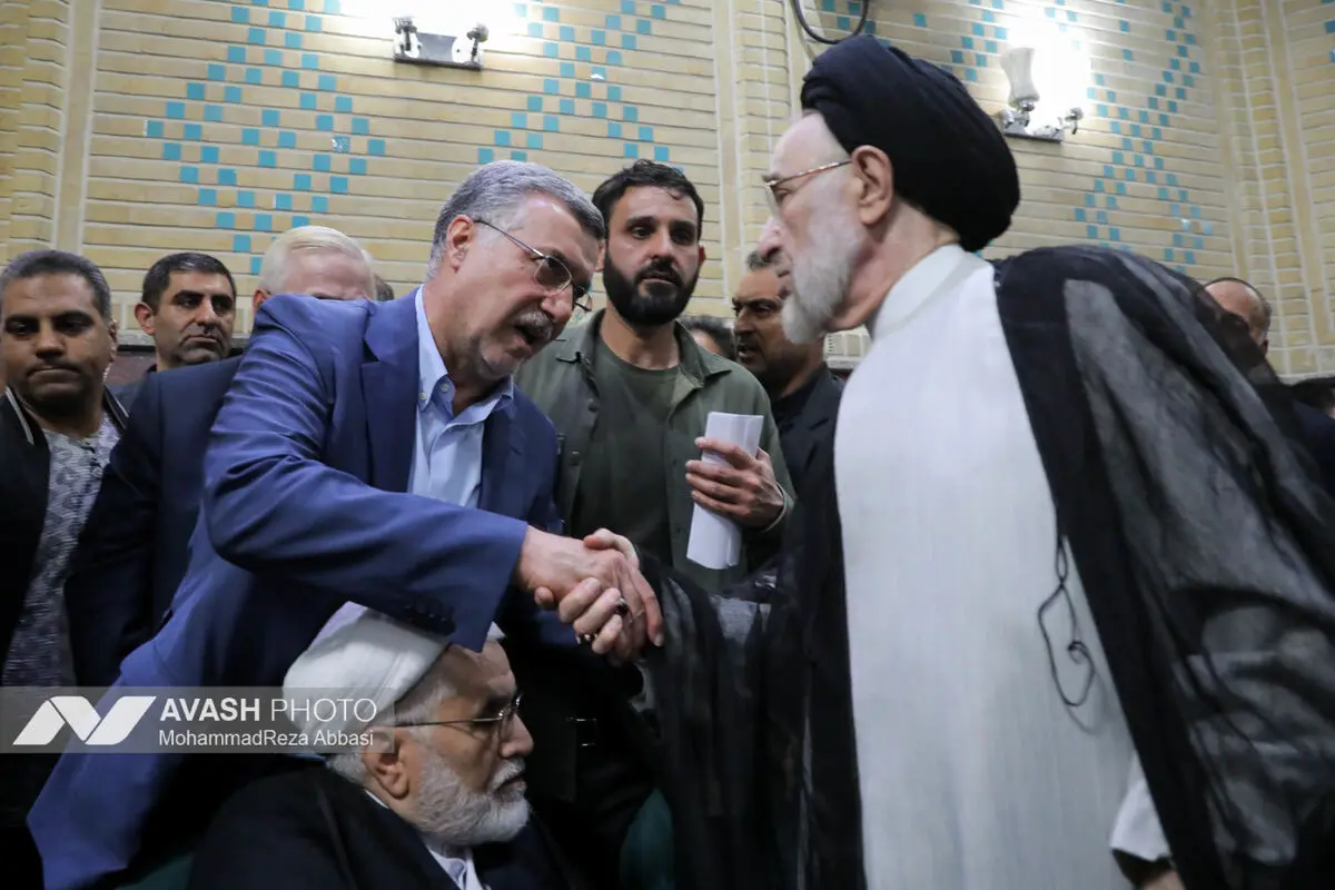 مراسم ترحیم حاجیه خانم «خدیجه خاتمی»