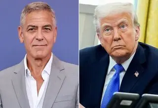 جورج کلونی: نمی‌خواهم از ترامپ بترسم