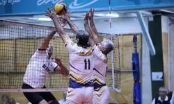 مو نقره‌ای‌های والیبال یاد جوانی کرده‌اند