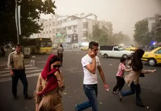 وزش باد شدید در تهران تا اواسط هفته آینده ادامه دارد