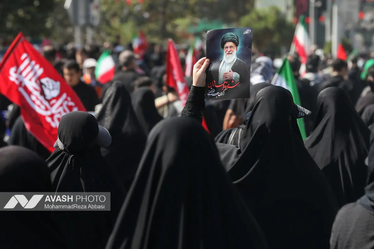 پیاده‌روی جاماندگان اربعین در تهران