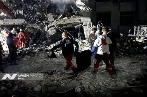 حمله موشکی آمریکا و رژیم صهیونیستی به چند ساختمان مسکونی - تهران