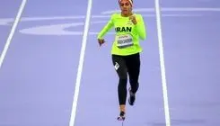 راهیابی هاجر صفرزاده به نیمه نهایی دوی ۲۰۰ متر قهرمانی جهان