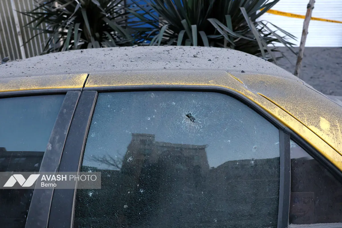 حمله هوایی صبح  امروز به تهران