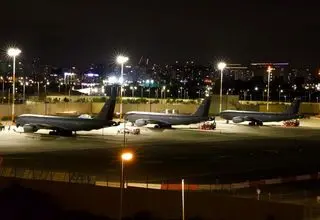 دومین هواپیمای آمریکایی در غرب عراق هدف قرار گرفت