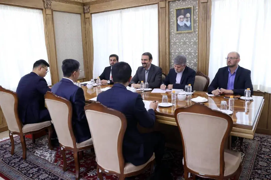 دیدار سفیر جمهوری خلق چین با مهدی سنایی