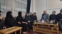 مهاجرانی و ربیعی با پدر و مادر الهه حسین‌نژاد دیدار کردند