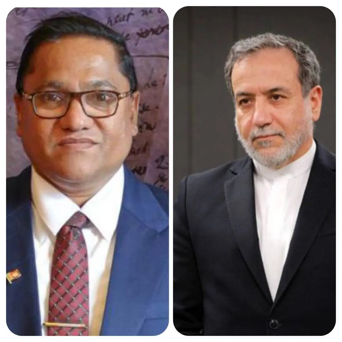 عراقچی برای وزیر امور خارجه سریلانکا پیام فرستاد