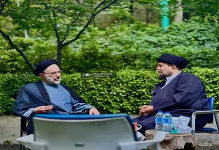  حضور سید محمد خاتمی در بیت امام؛ یادآور روابط دیرینه و وفاداری به آرمان‌ها  
