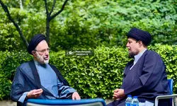  حضور سید محمد خاتمی در بیت امام؛ یادآور روابط دیرینه و وفاداری به آرمان‌ها  
