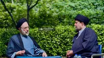  حضور سید محمد خاتمی در بیت امام؛ یادآور روابط دیرینه و وفاداری به آرمان‌ها  
